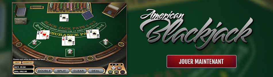 Blackjack Américain en ligne