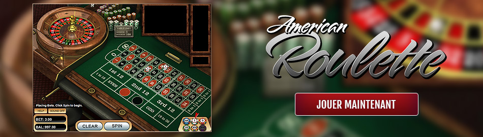 Roulette Américaine en ligne